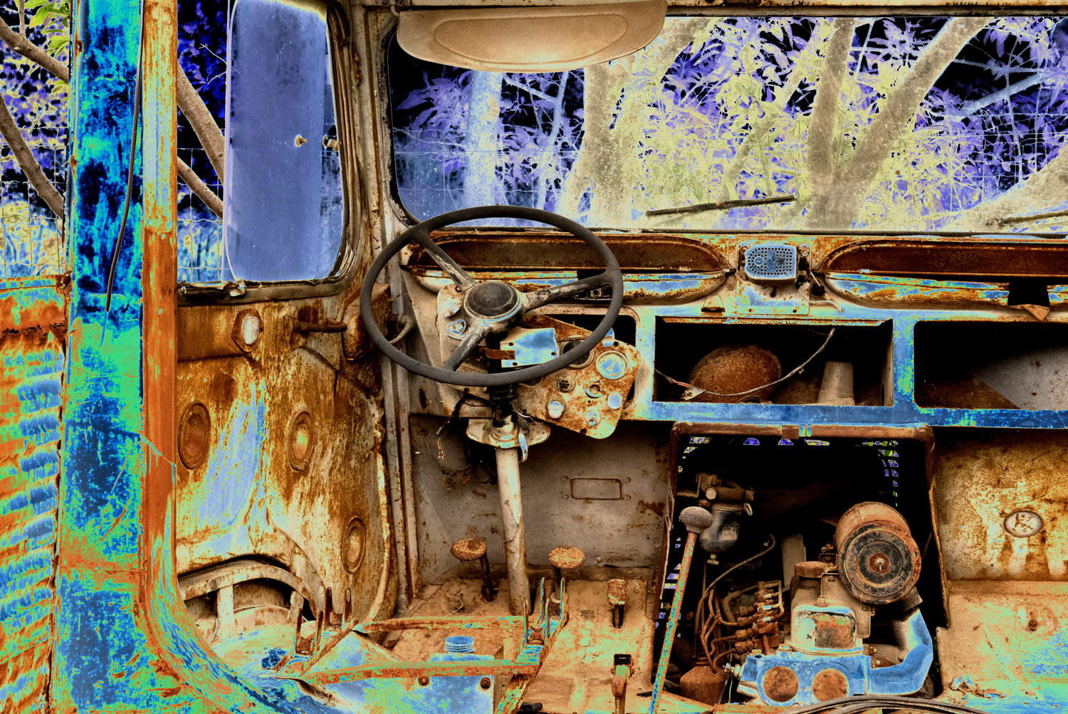 Collection pop Urbex mécanique Figée