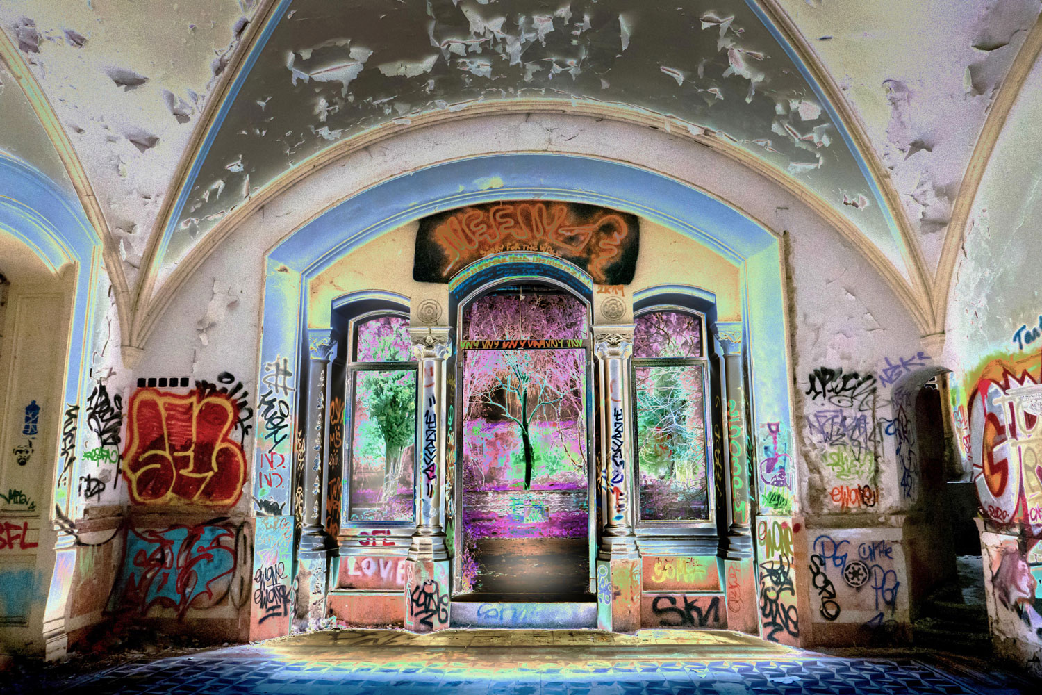 Collection pop Urbex sanctuaire urbain