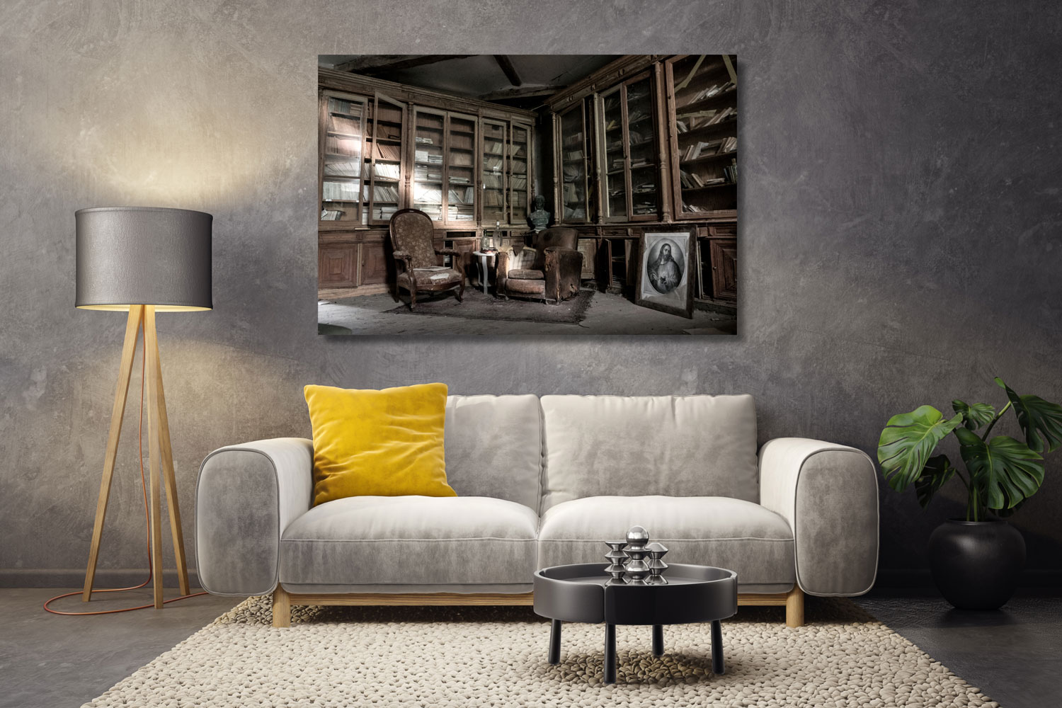 Bibliothèque abandonnée – Image 2